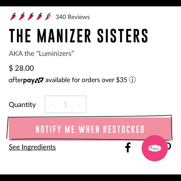 NEW The Balm Highlighter palette Mary Luminizer - Picture 3 of 3